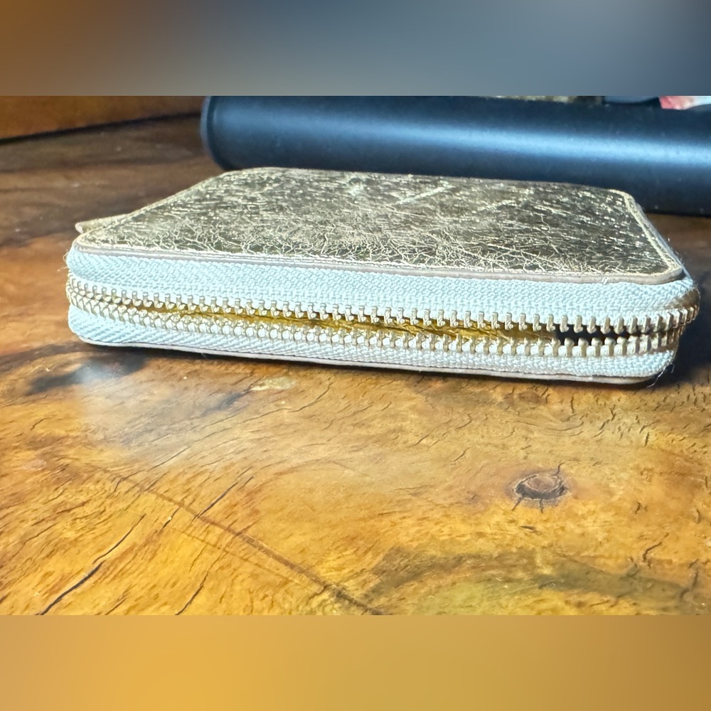 Comme de garçons Metallic Leather Wallet - Picture 10 of 16